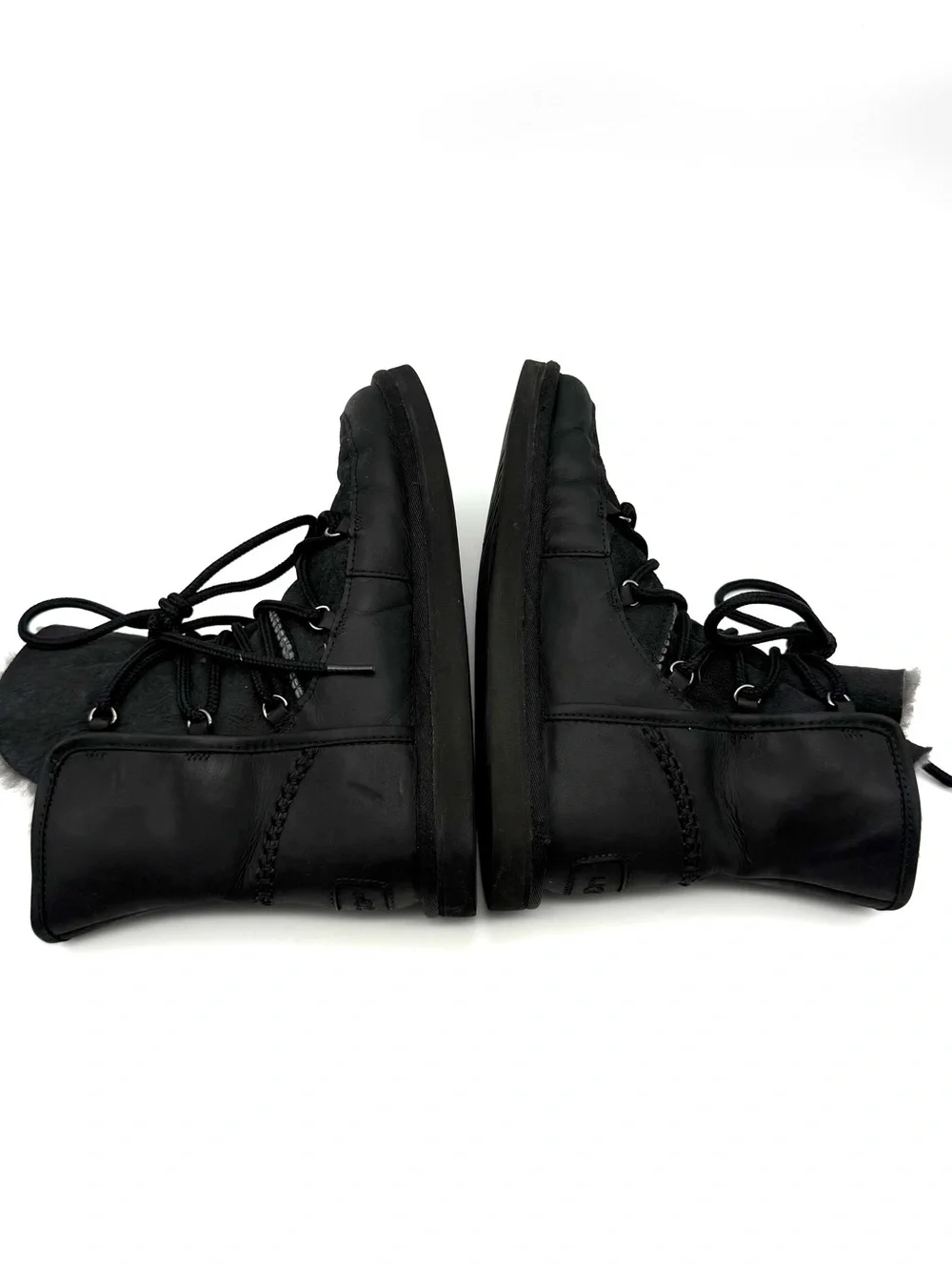 Ugg Black Lodge Lace Up Boot 7 Style 1013941